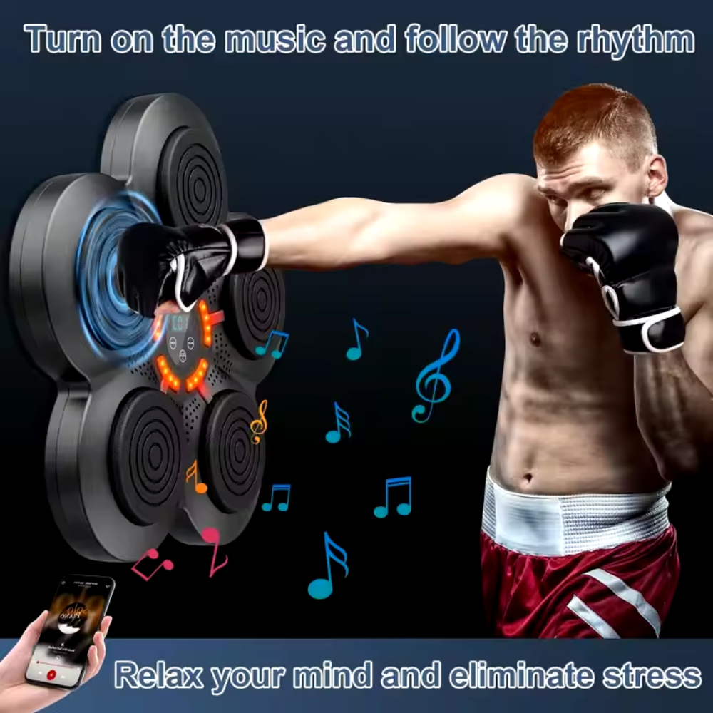 Maquina de boxeo bluetooth