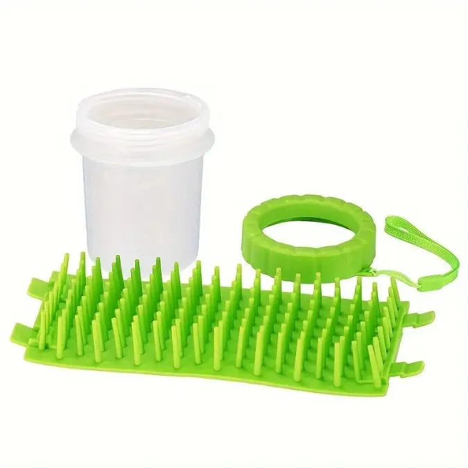 Vaso limpiador de patas para razas medianas y pequeñas