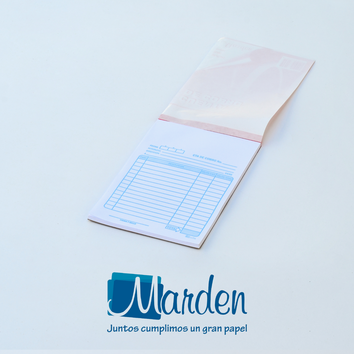 Cuenta de cobro 132 - 50 periódico Marden ref. 1029