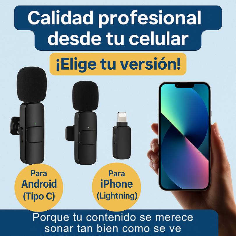 Micrófono inalámbrico K8