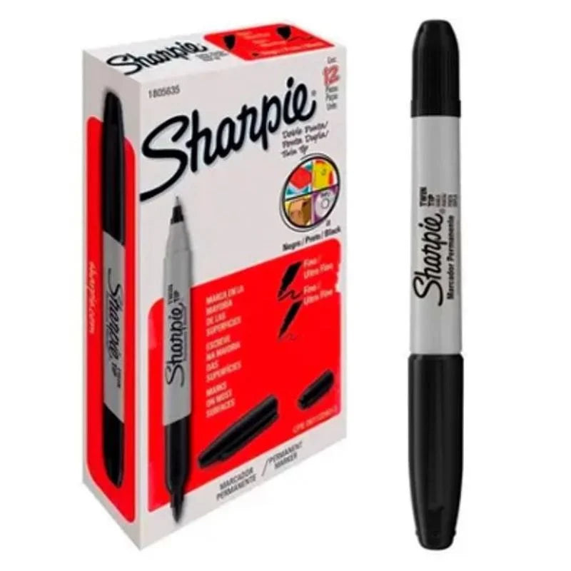Marcador berol sharpie doble punta ref. 43180