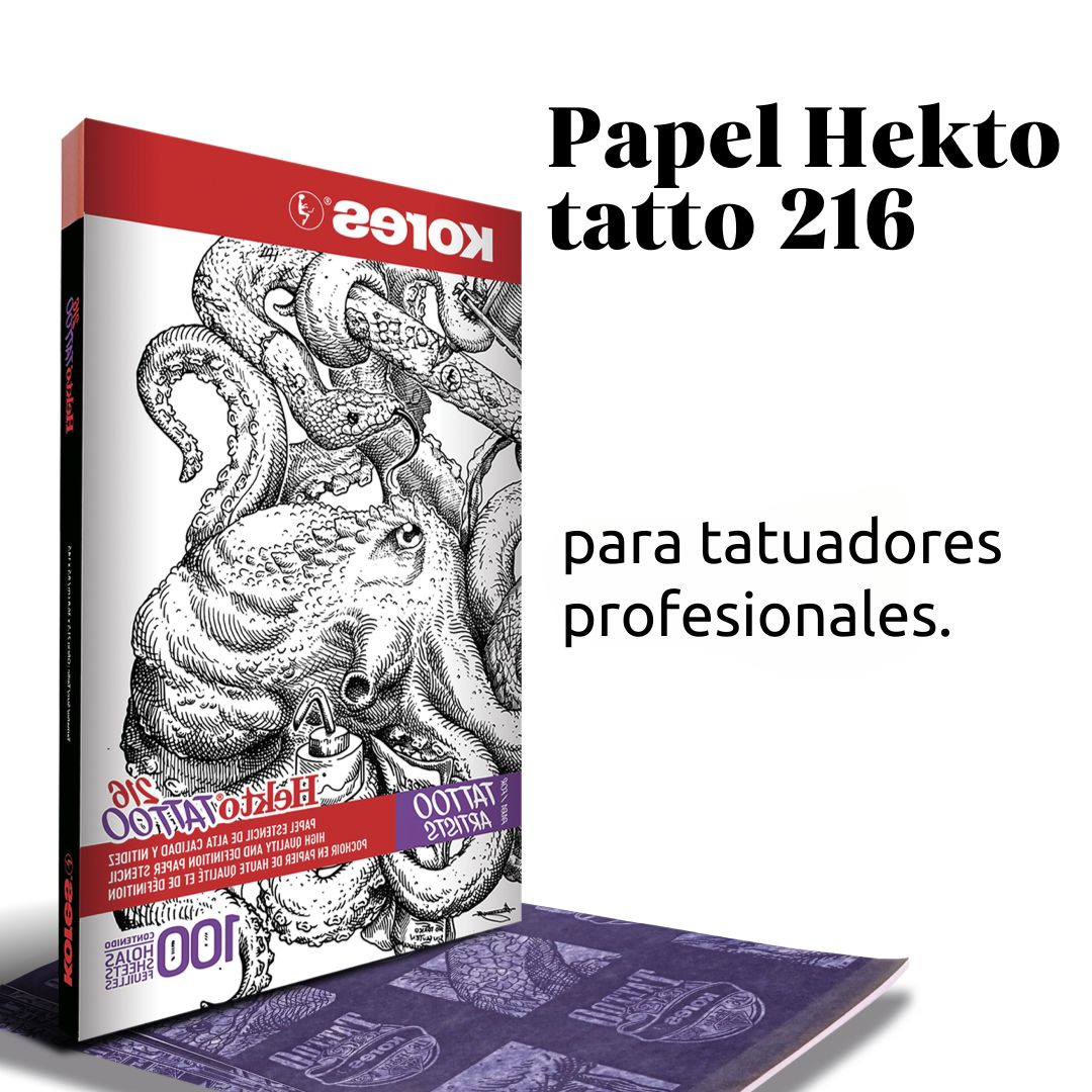 Papel hekto tatto 216 paquete 21,5 cm x 36,8 cm