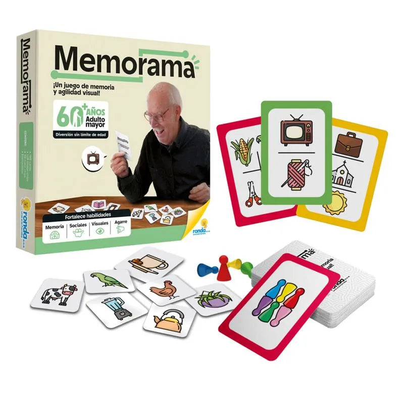 Juego para adultos memorama 60+