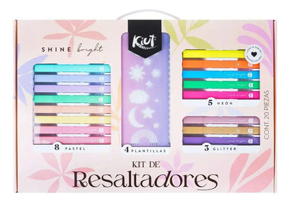 kit de resaltadores