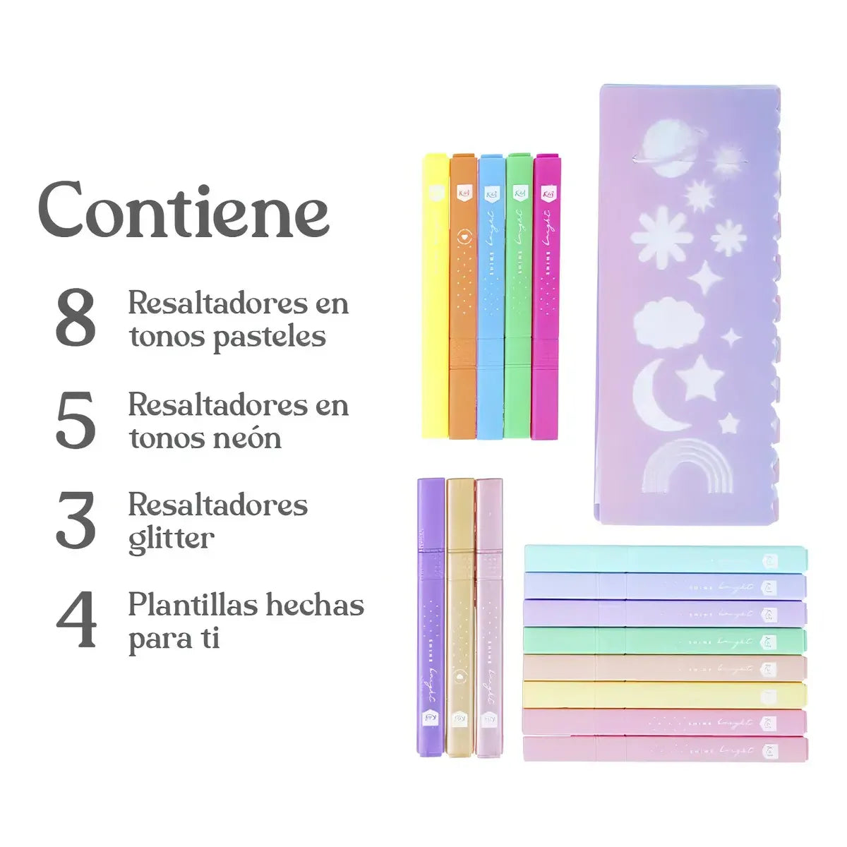 kit de resaltadores