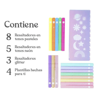 kit de resaltadores