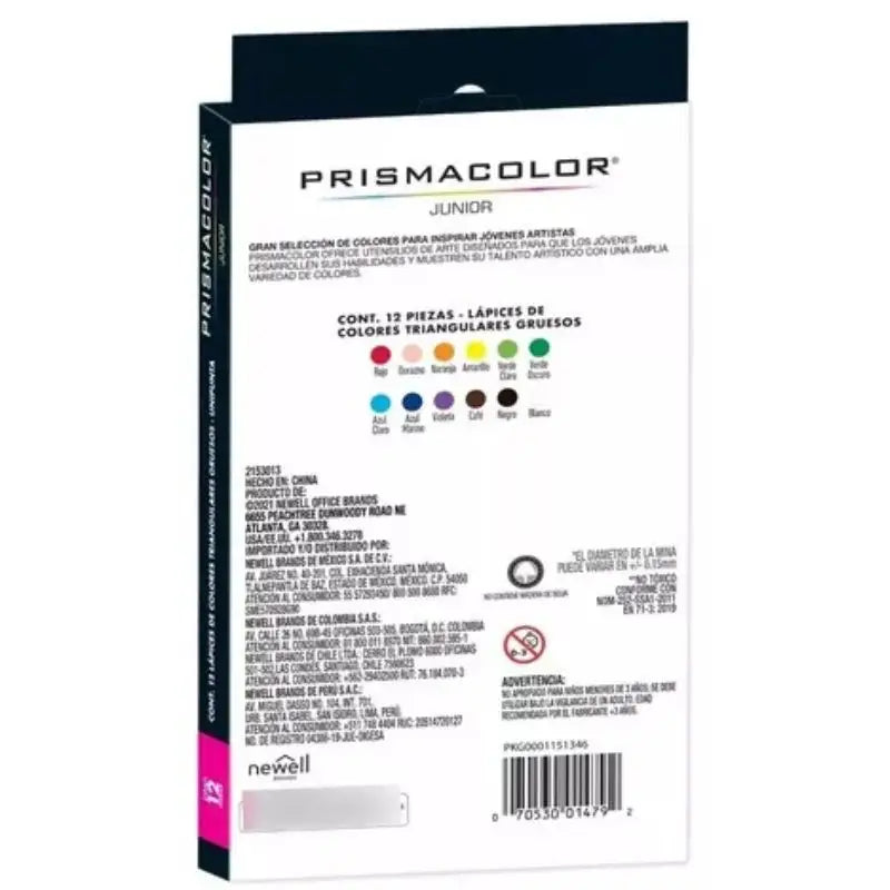 Color prismacolor jumbo X 12