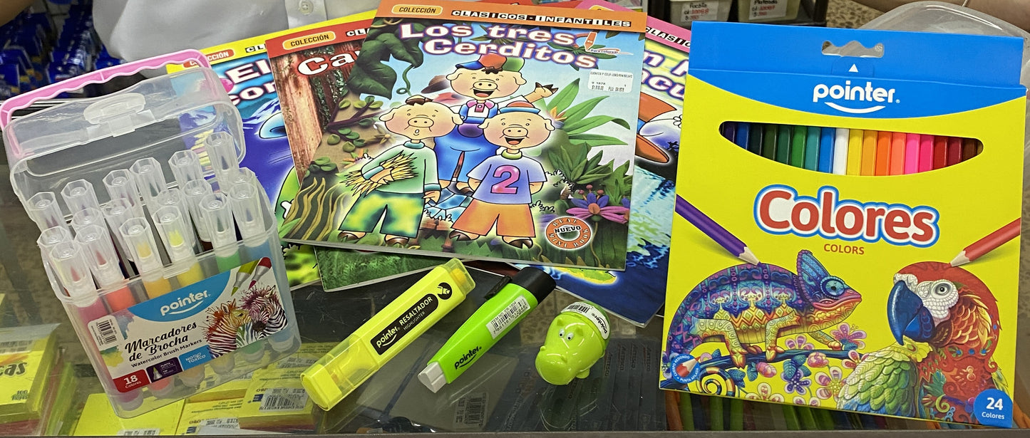 MEGA KIT PARA COLOREAR